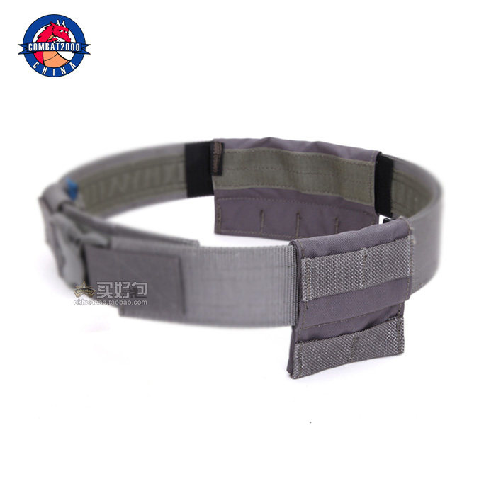 COMBAT2000 tactical belt service belt matching MOLLE conversion stickers two grids