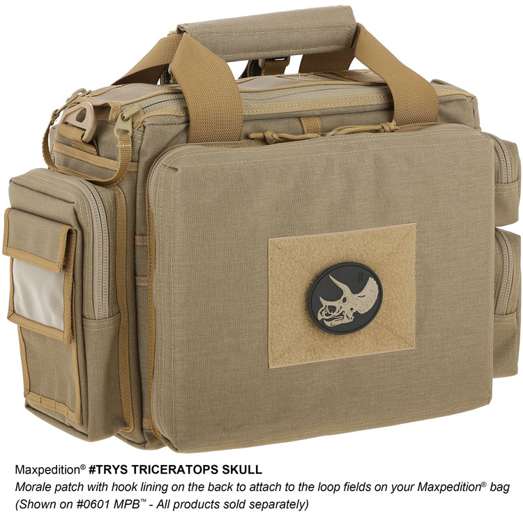 美 马 Maxpedition Triangle Vòi Xương PVC Sticker Ba Lô Sticker Ngù Vai Phụ Kiện Quần Áo miếng dán logo quần áo	