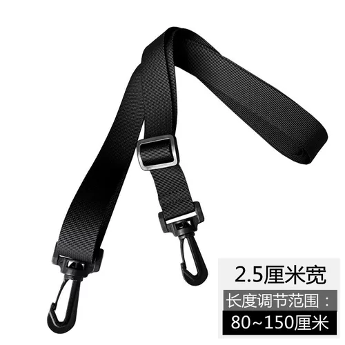 Черные бретели, нейлоновая пластиковая сумка на одно плечо, делается под заказ, 32, 38mm, увеличенная толщина