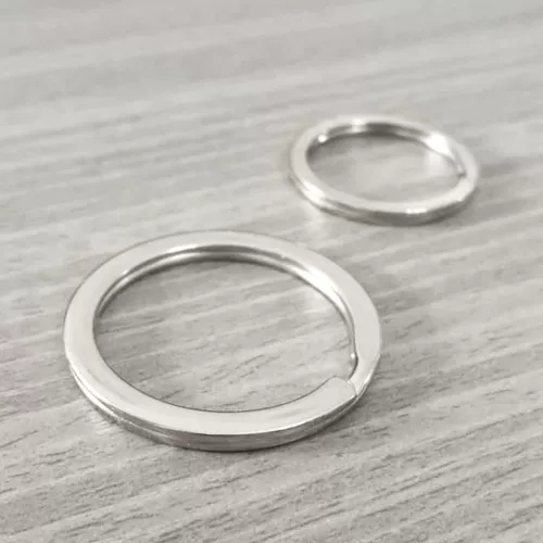 Металлический аксессуар для ключей с застежкой из нержавеющей стали, анти-кража