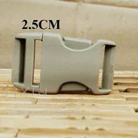 Моноличная вставленная пряжка для полосы шириной 2,5 см