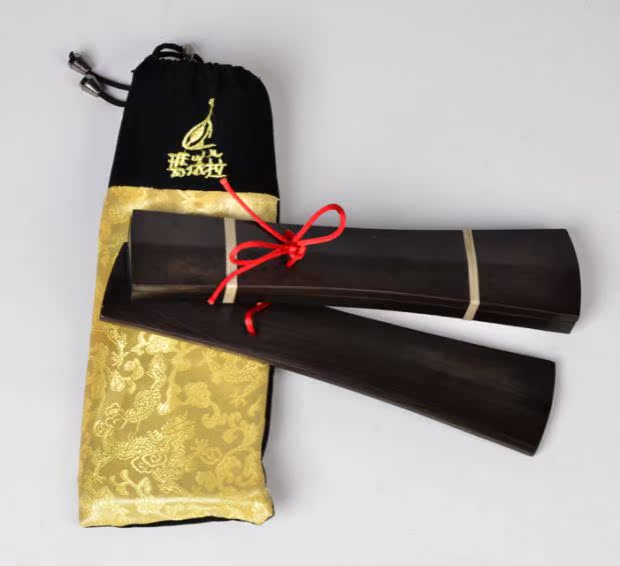 Nhạc cụ quốc gia gỗ mun ban ba bảng Bắc Kinh opera tay Yu opera Tần khoang kịch castanets Allegro bảng clapper - Nhạc cụ dân tộc đàn cổ cầm giá bao nhiều
