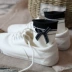 Vớ cotton nơ nữ vớ lỏng lẻo vớ tháng vớ trong ống cotton cô gái vớ Sen Princess - Bít tất nữ vớ Bít tất nữ