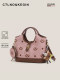 Ctlnokegin Light Retro Embroidered Crossbody Bag Handbag Hobo Bag Women's New High-End Tote Bag