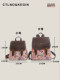 Ctlnokegin Original Design Graffiti Backpack Girls' School Bag 2026 New Commuter Travel Lightweight Backpack