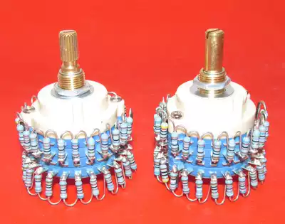 High precision 2*24 files 50K 100K 250k 500K stepping two-channel volume potentiometer
