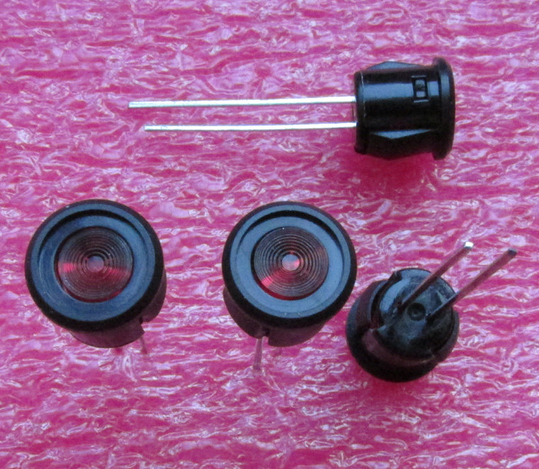 Round red LED signal light indicator light 2V indicator light installation hole 7 5mm can be self-buckling