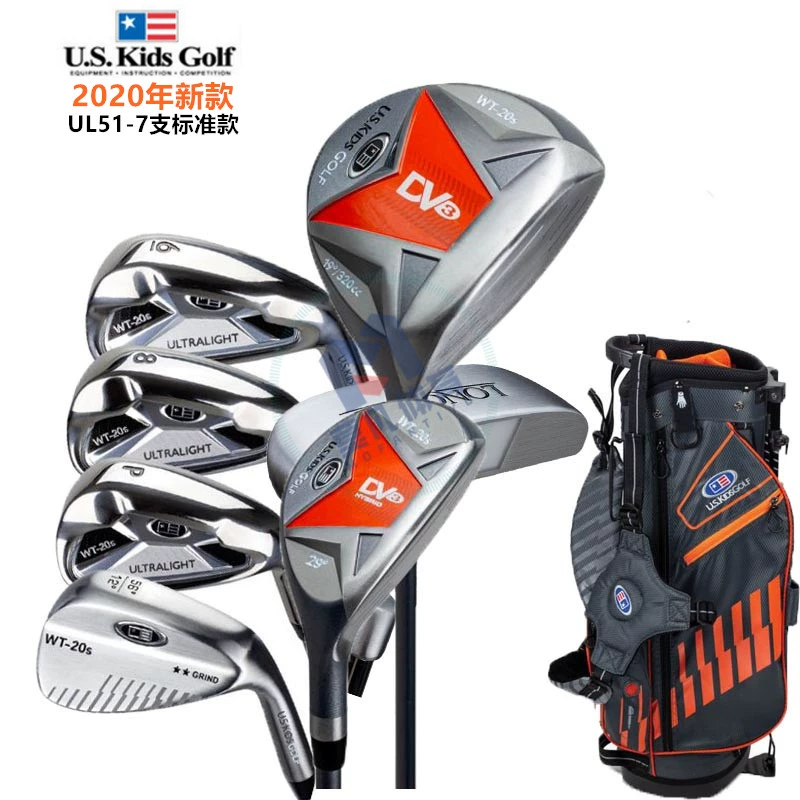 Bộ gậy đánh gôn cho trẻ em USKIDS chính hãng USK UL series Junior dành cho nam và nữ mới bắt đầu - Golf