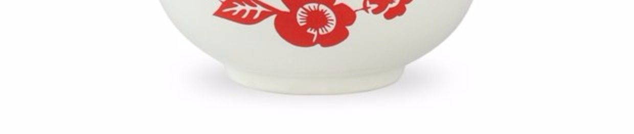 4,5 inch chân cao bằng gốm bát canh bát Trung Quốc sáng tạo bộ đồ ăn lễ hội gia đình khách sạn để vận chuyển bát ăn cơm