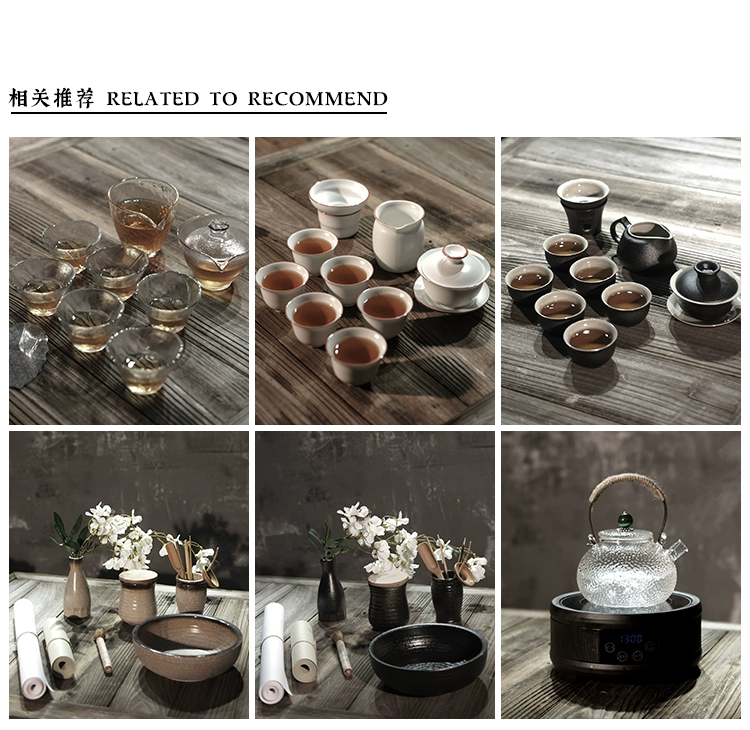Wujinshi khay trà Kung Fu đặt nhà đơn giản tự nhiên toàn bộ mảnh bàn trà tự động bếp gốm