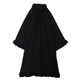 However, the wind original design little black dress retro girl dark black Yamamoto dress female new spring and autumn skirt