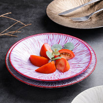 Day Style Retro Creative Ceramics 8 5 Inch Soup Pan Large Vegetable Dish Salapan Fruit Dish Home Rice Dish Western Dining Tray