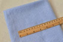  Export super soft cotton striped double-layer cotton yarn fabric light handmade DIY shirt pajama skirt fabric