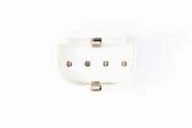 Lamp accessories 2G11 flat four-pin H tube lamp holder socket chopstick tube lamp tube accessories H pipe socket