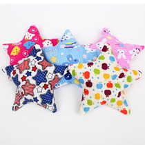 Children throwing sandbags kindergarten five-pointed star cloth handmade primary school students throwing parent-child game toys