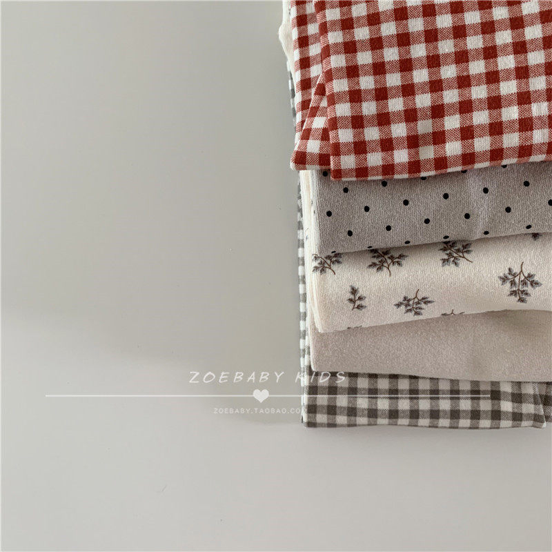 Zoebaby Korean children's clothing men's and women's baby soft elastic comfortable high waist underwear 19 autumn ins