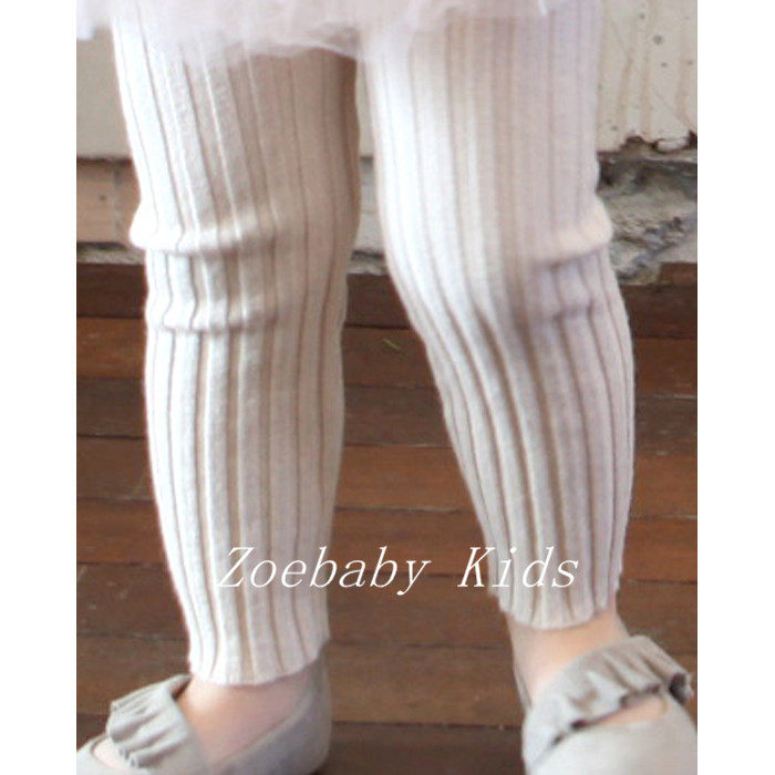 Zoebaby Korean children's clothing men's and women's baby temperament soft pit strip underwear spring, autumn and winter