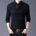 Áo len len cổ lọ cho nam Áo len mùa đông nam cổ dày Áo len nam cashmere Áo len nam đan len sóng Hàn Quốc áo phao nam hàng hiệu Áo len Cashmere