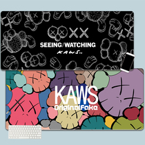 Tide brand graffiti Kaws personality Sesame Street super Rat standard pad lock edge game computer keyboard non-slip table pad