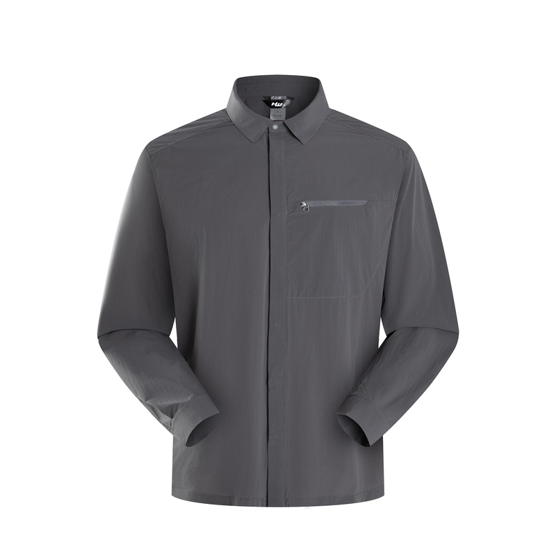 Hwul Huaiwei 2025 Skyline Men's Long-Sleeved Quick-Drying Breathable Sun Protection Shirt Hwul Huaiwei 2025 Skyline Men's Long-Sleeved Quick-Drying Breathable Sun Protection Shirt