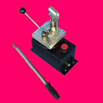 Manual ultra-high pressure hydraulic system power unit high pressure test test pressure oil pump station assembly test bench