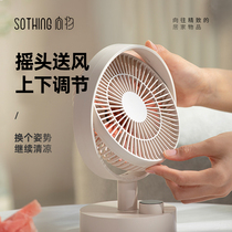 To Object-desktop Small Fan Mute Office Usb Charged Ecstasy Small Portable Mini Electric Fan Portable Desktop