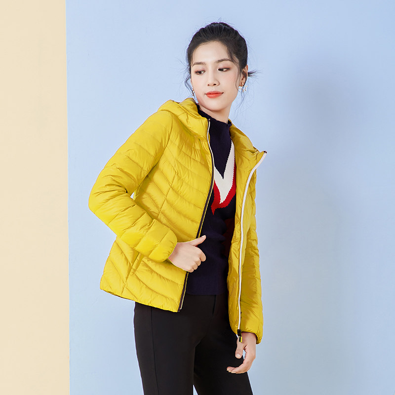 Chericom 千仞岗 18年秋季新款 女式短款连帽羽绒服 天猫优惠券折后￥159包邮（￥249-90）5色可选