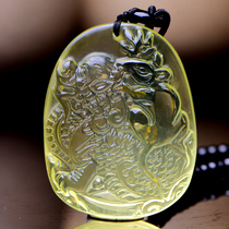 2022 belongs to Longman Fly Hong-hong Pendant Zodiac ornaments pendant Ketoo years old wearing mascot necklace male and female