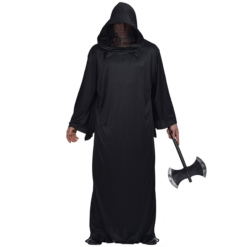 Halloween Costume Men Shambolic Warrior Warrior Black Warriors dead The Beatles Vampire Vampire Corpse Cape Cos Prop