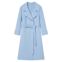 (Merino wool blend) Goodland 2024 winter new double-sided woolen coat jacket