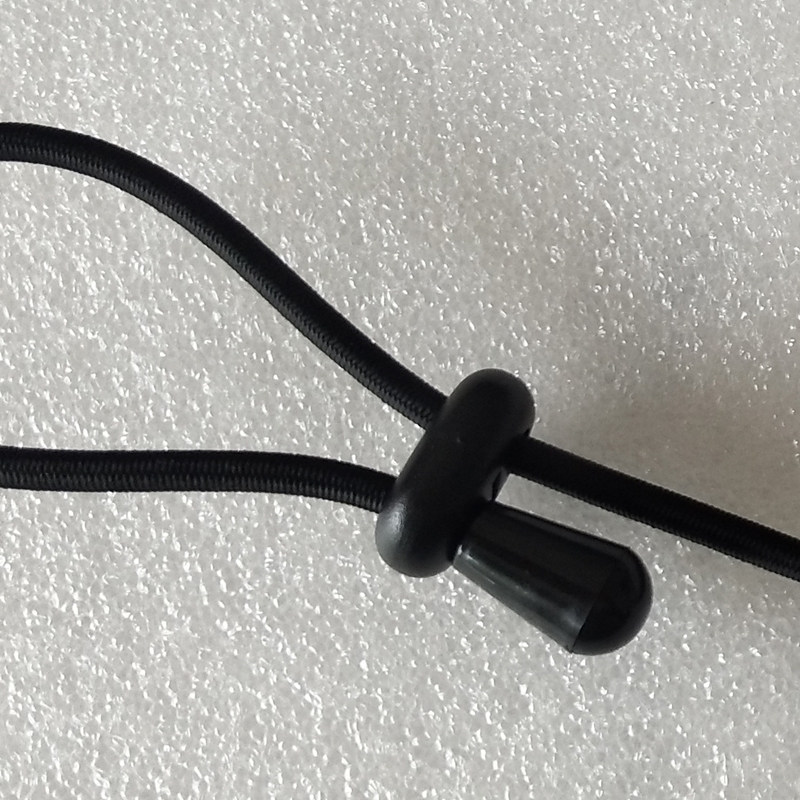 Home Cloth Art Sewing DIY Material Tools Finished Leather Canoeing Accessories Black Bag Elastic Rope Plastic Hanging Bell Buttons