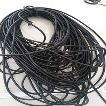 Bandage skipping rope volleyball rubber rib chest expander trainer elastic band Mens tensile rope black elastic rope