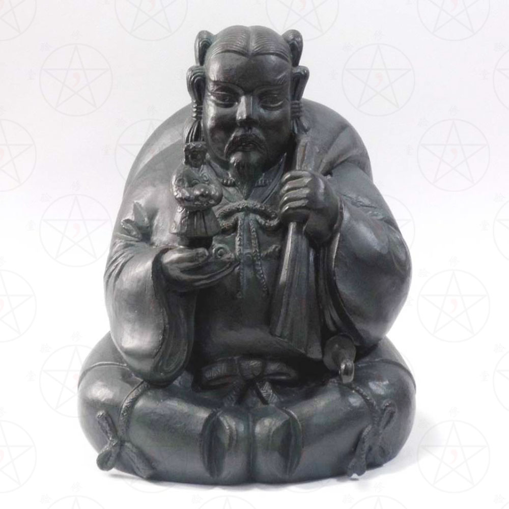 Japanese Shinto Four Generations of Fanshan Great State, the Great God of the Mikyo, the Great God of Wealth, the prototype of the antique bronze statue