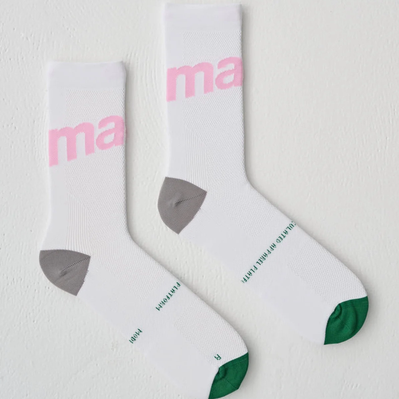 In Stock, Genuine Maap Division Sock, Lightweight and Breathable Cycling Socks for Summer, Made in Italy