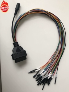 Совершенно новый универсальный перемычка OBD, 17-контактный автомобильный детектор, инструмент для диагностики неисправностей, флэш-инструмент для ремонта авто