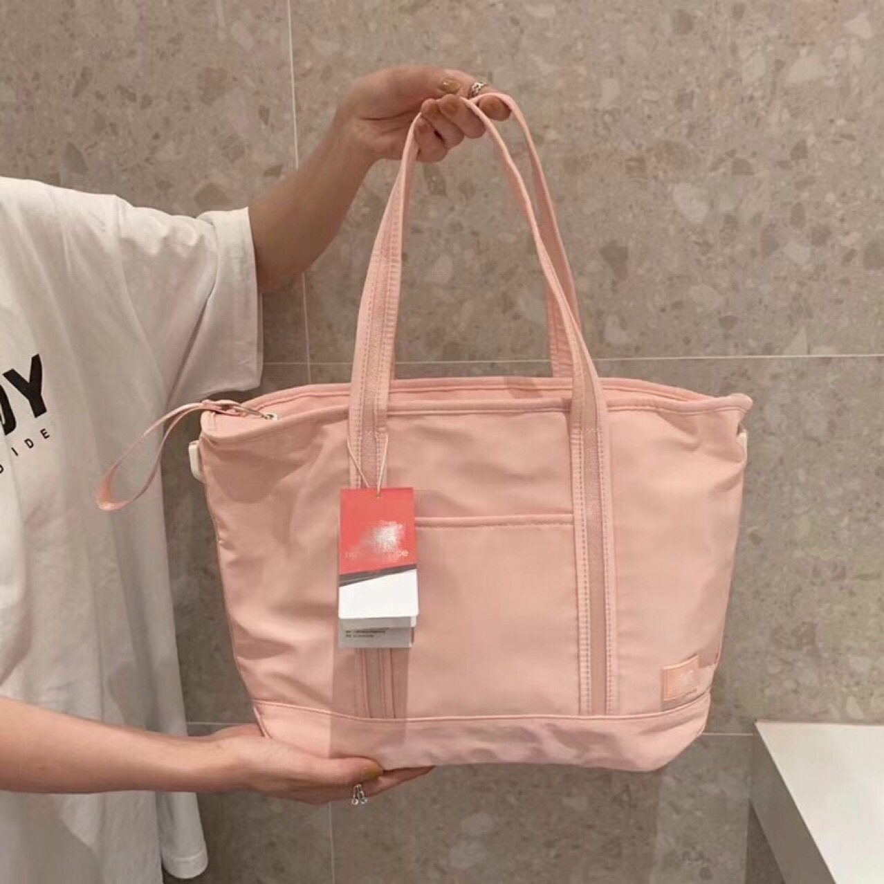 Tote bag bag 2021 new wave small red book ins net red maiden pink girl powder cloth bag single shoulder inclined cross-bag big bag 