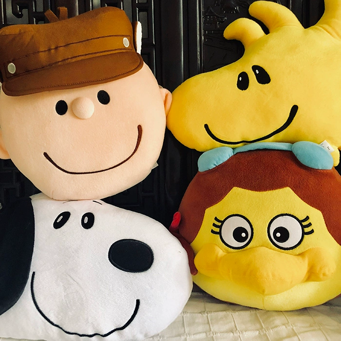 Gối đệm Snoopy Gối hình chim Charlie Gối ngủ trưa Gối đồ chơi sang trọng - Trở lại đệm / Bolsters