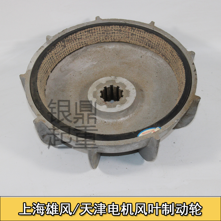 5T Shanghai Xiongfeng Electric Crane Motor Disc Brake Disc Fan Blade Brake Wheel Tianjin Gourd 7 5KW Motor Brake