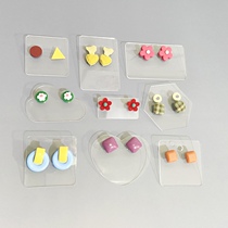  Transparent jewelry display stand Simple photo props Acrylic ornaments Small ins earrings storage sheet display board