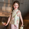 Gardenia's Growth Story Girls New Chinese Style Vest Summer