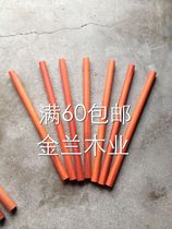 Full 60 branch sandalwood beads wood carving handle material small round rod DIY wooden rod