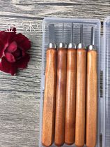 Simple carving knife Egg carving Bodhi gourd Walnut olive core wood carving Core carving Ivory fruit drill Micro carving tool