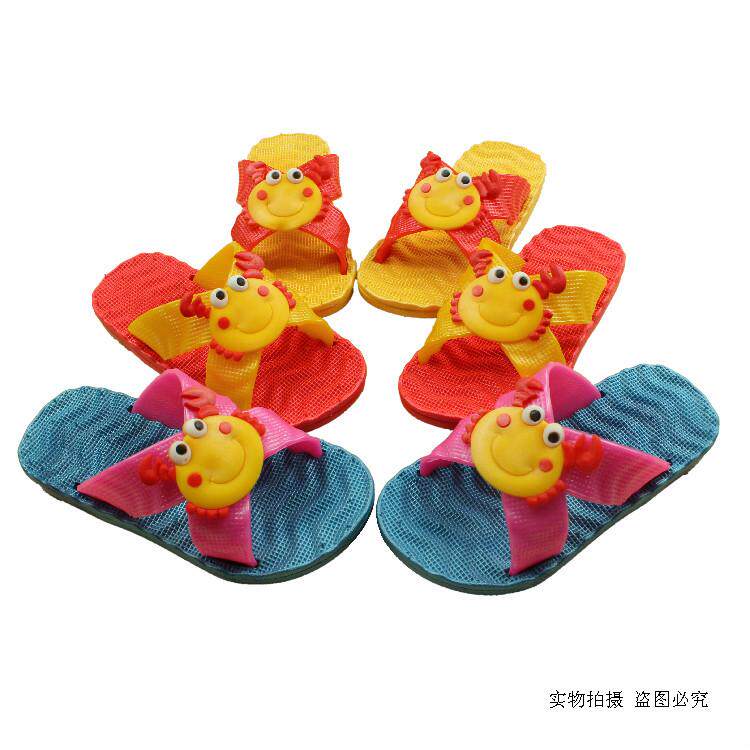 Pantoufles enfants en autre pour été - semelle plastique - Ref 1013378 Image 6