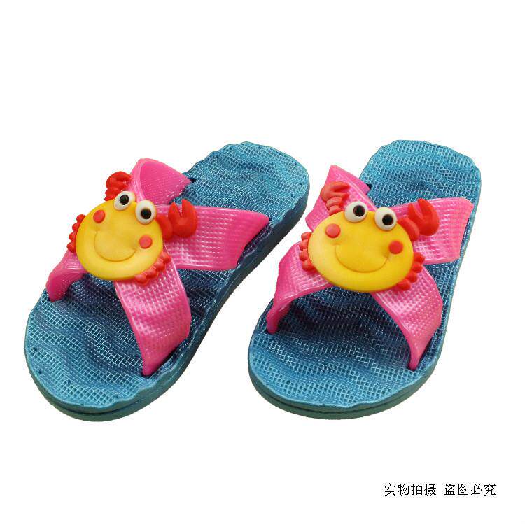 Pantoufles enfants en autre pour été - semelle plastique - Ref 1013378 Image 7