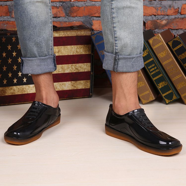 Chaussures - bottes caoutchouc homme pour printemps - semelle tendon - Ref 967110 Image 9