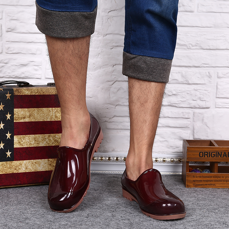 Chaussures - bottes caoutchouc homme pour printemps - semelle tendon - Ref 973978 Image 11