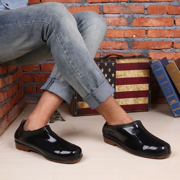 Chaussures - bottes caoutchouc homme pour printemps - semelle tendon - Ref 973881 Image 7