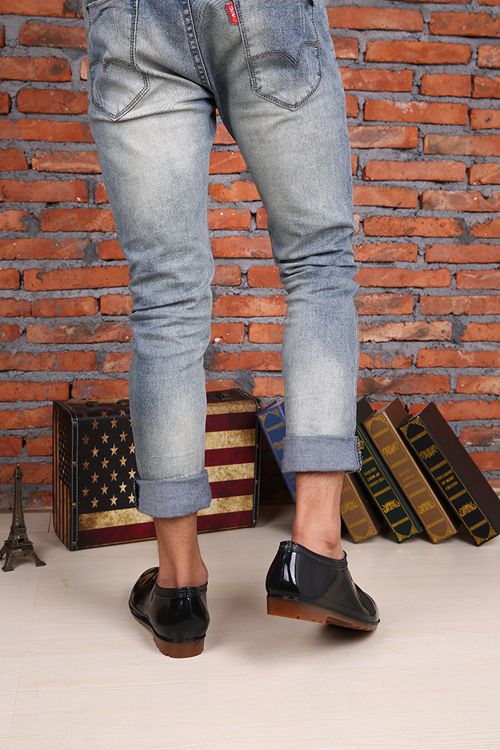 Chaussures - bottes caoutchouc homme pour printemps - semelle tendon - Ref 973881 Image 13