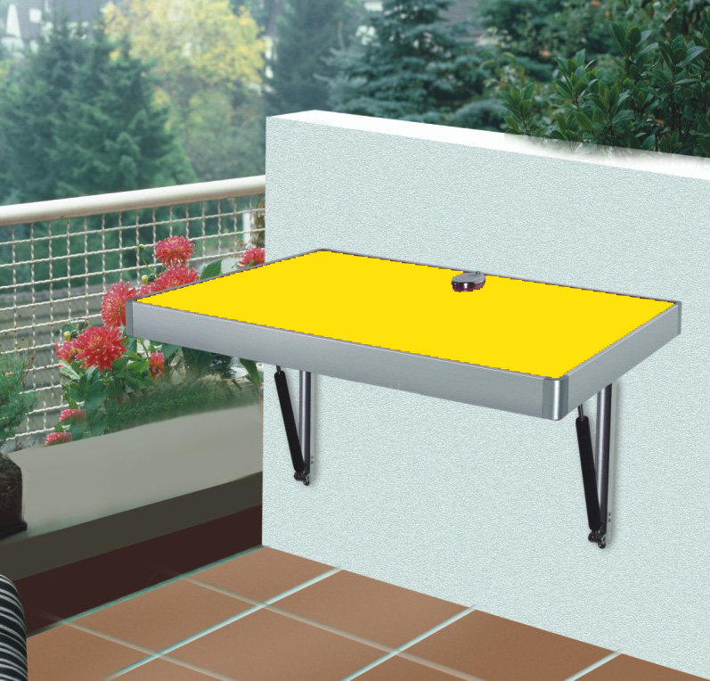 LOMAX multi-functional fashion folding air control wall table Dining room computer room Aluminum alloy wall-mounted table saves space