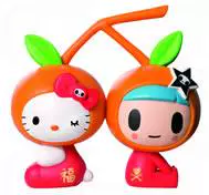 Китти x Tokidoki игрушка-кукла, украшение-декоративная кукла (Hong Kong 7-11)